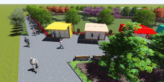 Cihanbeyli’de Hanımeli Parkı