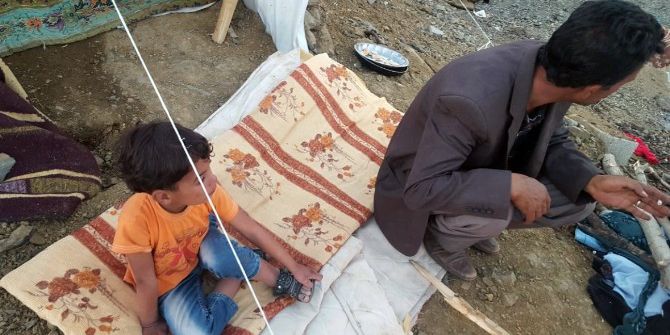 Irak Sınırında Sığınmacı Dramı