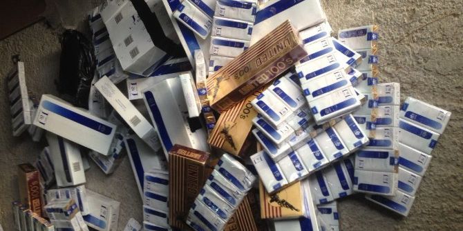 Uşak’ta Kaçak Sigara Ele Geçirildi