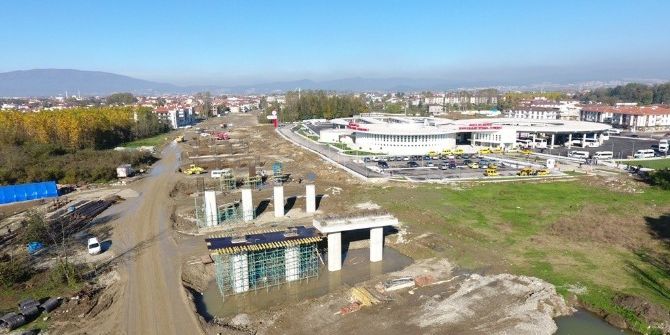 Tem Bağlantı Yolu İnşaatı Hızlandı