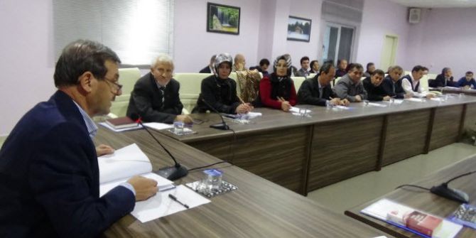 Simav Belediye Meclisi Eynal’da Toplantı