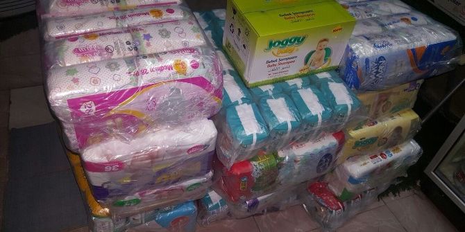 Çocuklar İçin Çocuk Bezi Ve Şampuan Yardımı Yapıldı