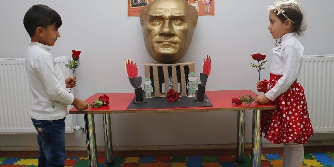 Şehitkamilli Minikler Atasını Unutmadı