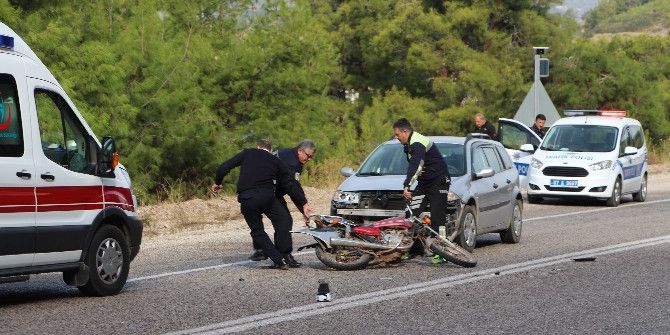 Kumluca’da Trafik Kazası: 1 Yaralı