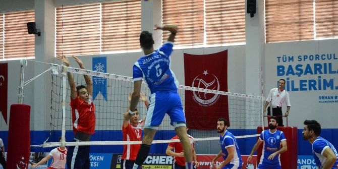 Palandöken Belediyespor, Tvf Spor Lisesine Şans Tanımadı 3-0