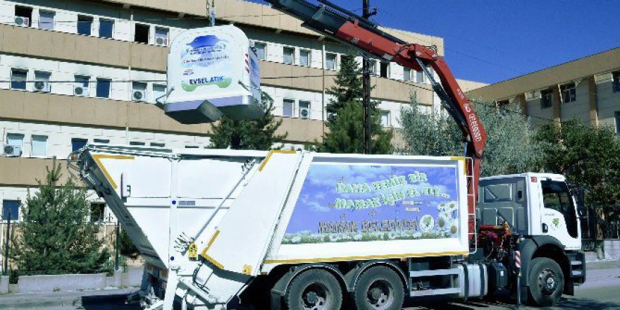 Mamak’a Yeni Hijyenik Çöp Konteynırları