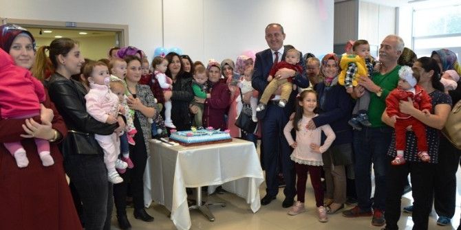 Biga’da, ‘Hoş Geldin Bebeğim’ Partisi