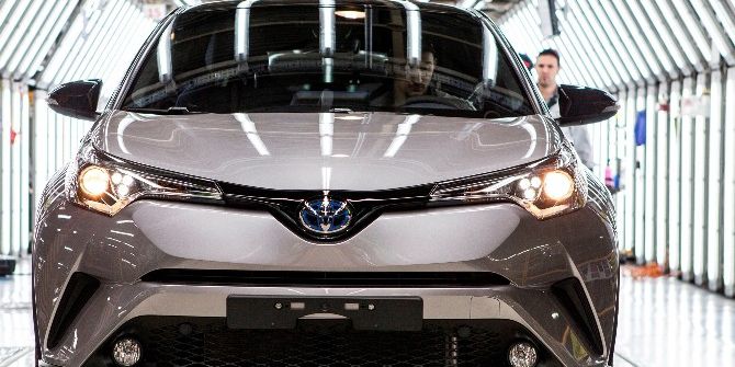 Türkiye’nin İlk Hibrit Otomobili Toyota C-hr Seri Üretimine Başladı