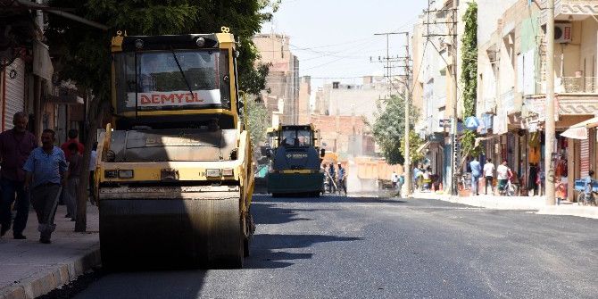 Nusaybin İlçe Merkezine 45 Kilometre Yol Yapıldı