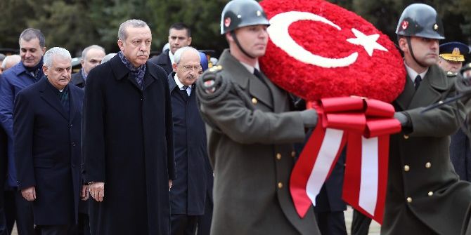 Atatürk, Ebediyete İntikalinin 78. Yıl Dönümünde Anıtkabir’de Anıldı