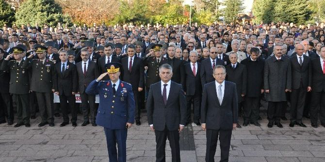 Balıkesir’de 10 Kasım Atatürk’ü Anma Töreni