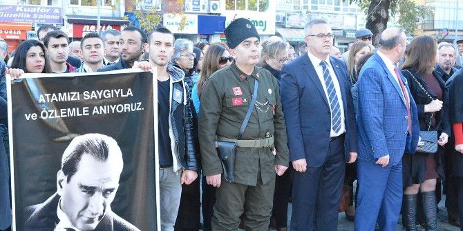 Atatürk Ölümünün 78. Yıl Dönümünde Uşak’ta Anıldı