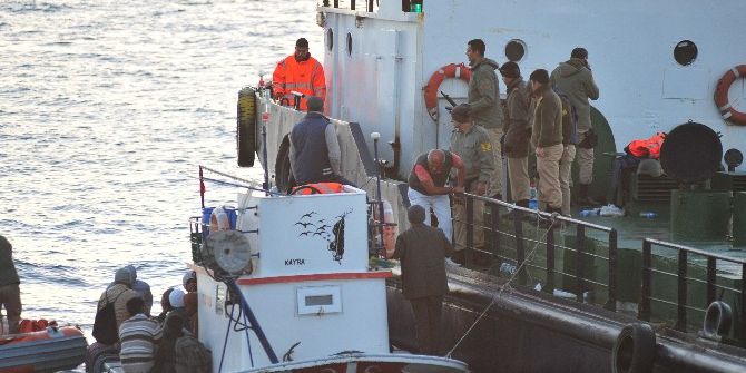 Çanakkale Boğazı’ndaki Gemiden 370 Kaçak Çıktı