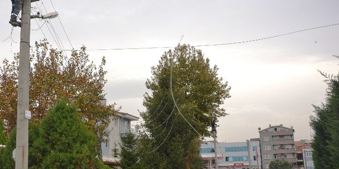 Altınova’da Elektrik Hatları Yer Altına Alındı