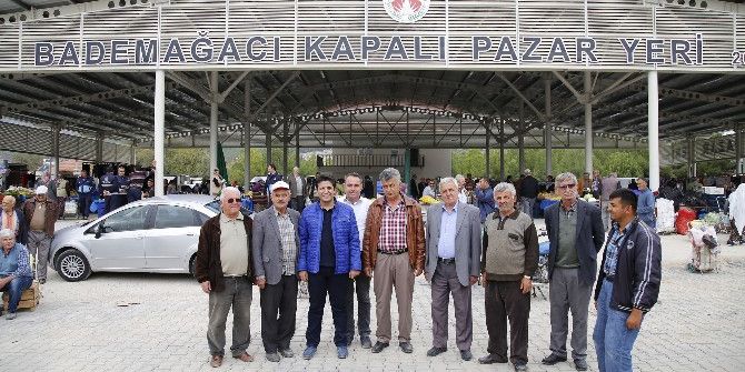 Bademağacı’na Avrupa Standartlarında Kapalı Pazaryeri Yapıldı