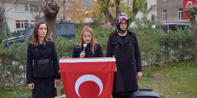 Çatak’ta 10 Kasım Atatürk’ü Anma Programı