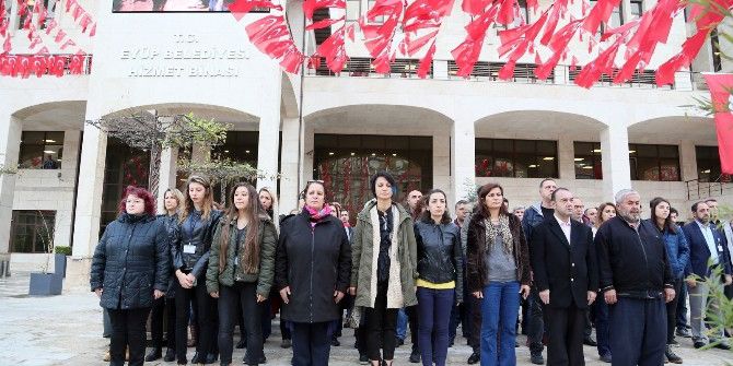 Eyüp Belediyesi Gazi Mustafa Kemal Atatürk’ü Andı
