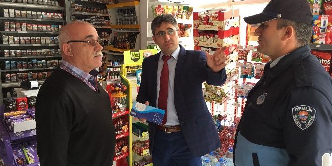 Gemlik Esnafı Ruhsat Konusunda Bilgilendirildi