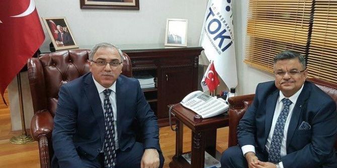 Başkan Yağcı Toki Başkanı Turan’ı Ziyaret Etti