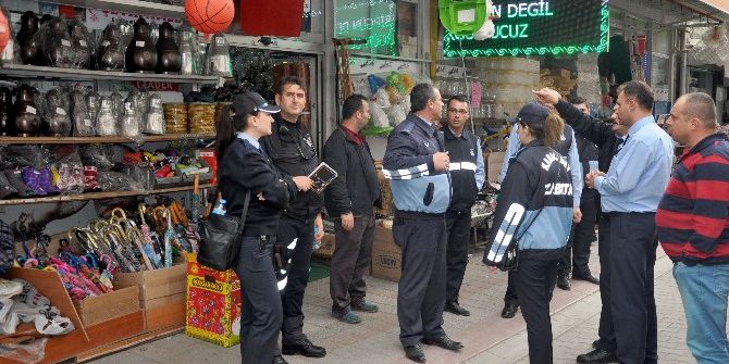 Karacabey’de Kaldırım İşgaline Geçit Yok