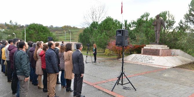 Bartın Üniversitesinde 10 Kasım Atatürk’ü Anma Töreni