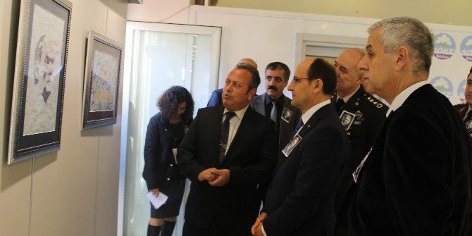 Sökeli Eğitimci, Atatürk Sevgisini Ebru Sanatına Yansıttı