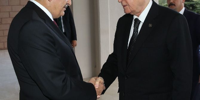 Mhp Genel Başkanı Devlet Bahçeli, Çankaya Köşkü’nde