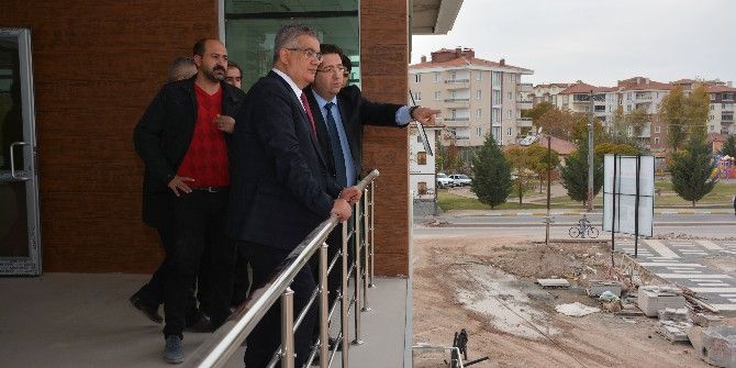 Vali Pekmez Ve Başkan Yazgı Projeleri Yerinde İnceledi