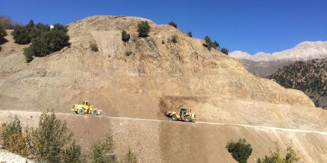 Kumluca Dereköy Yolu Asfalta Hazırlanıyor