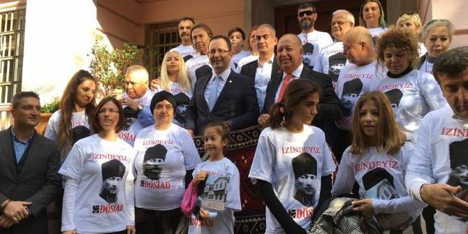 Dösiad Atatürk’ü Selanik’de Andı