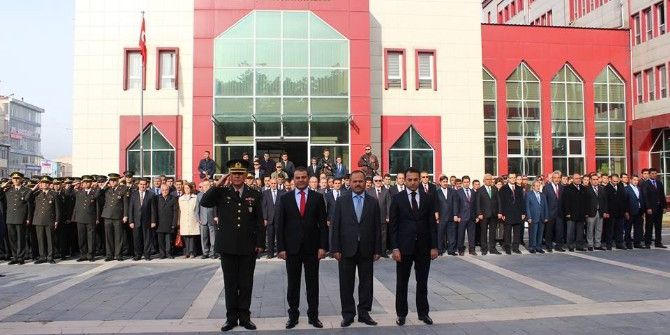 Erciş’te 10 Kasım Atatürk’ü Anma Töreni