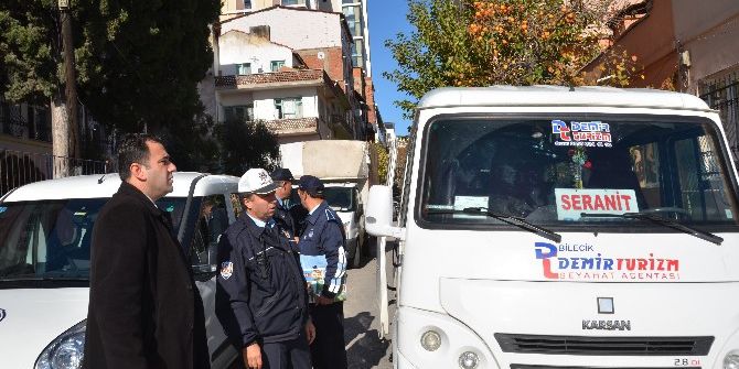 Bilecik’te “Okul Servis Aracı Özel İzin Belgesi” Denetimleri
