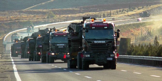 Sınıra Askeri Sevkıyat Devam Ediyor