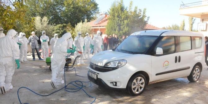 Denizli’de Kuş Gribi Tatbikatı Yapıldı