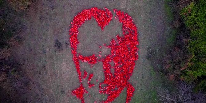 Karacabey Longozu’nda Atatürk Silueti