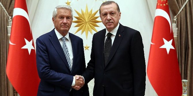 Erdoğan-jagland Görüşmesi