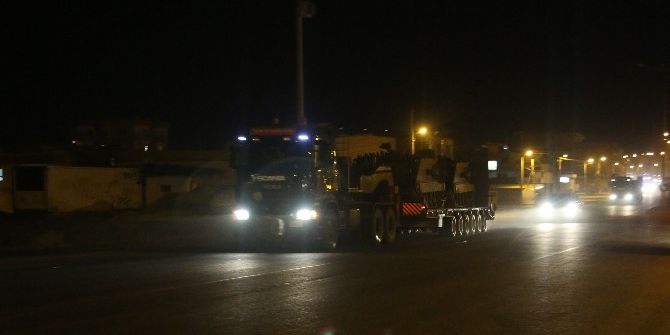 Silopi’ye Askeri Sevkiyat Devam Ediyor