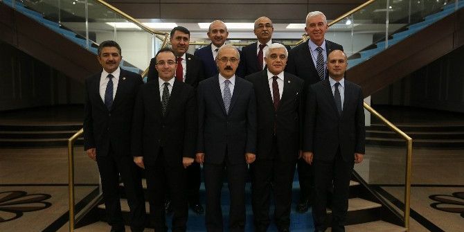 Kalkınma Bakanı Lütfi Elvan, Kilis Heyetine Teşvik Paketini Anlattı