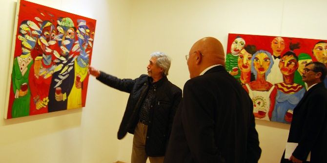 Sanko Sanat Galerisinde Sergi