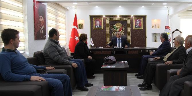 Konya Gıda Ve Tarım Üniversitesi’nden Başkan Tutal’a Ziyaret