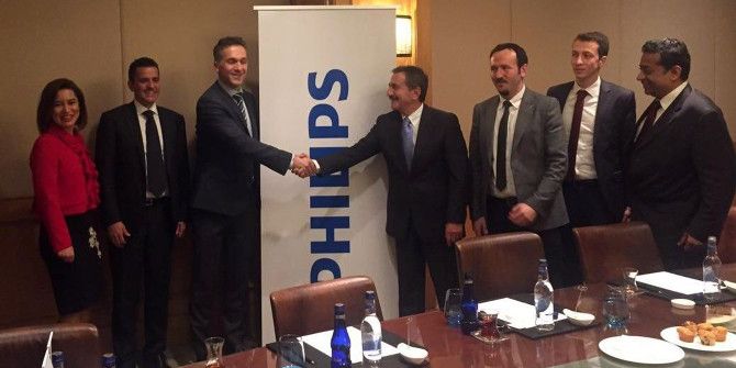 Başkan Ataç, Philips Ceo’su Rondolat İle Bir Araya Geldi