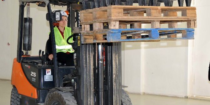 Bayan Forkliftçiler İş Başı Yaptı