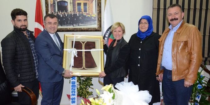 Ak Parti’den Baro Başkanına Ziyaret