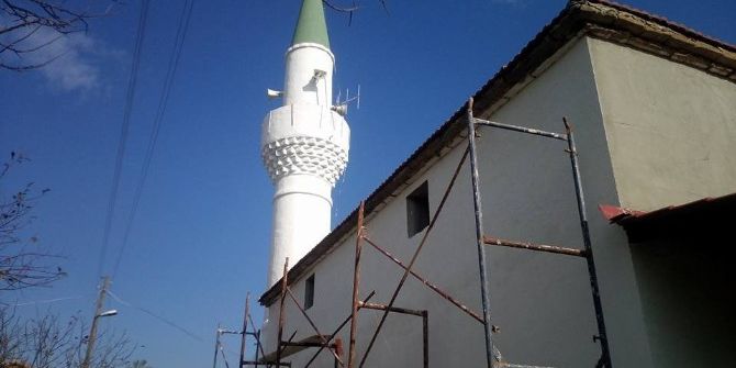 Gelibolu Adilhan Camii’nde Onarım Çalışması