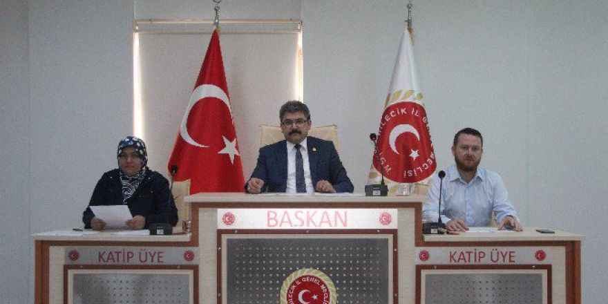 Bilecik İl Genel Meclisi Temmuz Ayı İlk Ve İkinci Birleşimi Gerçekleştirildi