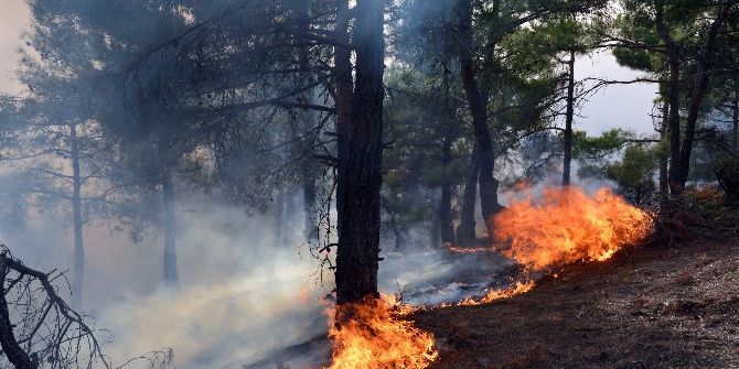 Tokat’ta Orman Yangını Devam Ediyor
