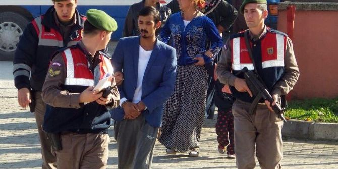 Jandarmanın Üzerine Otomobil Süren Zanlı Adliyeye Sevk Edildi