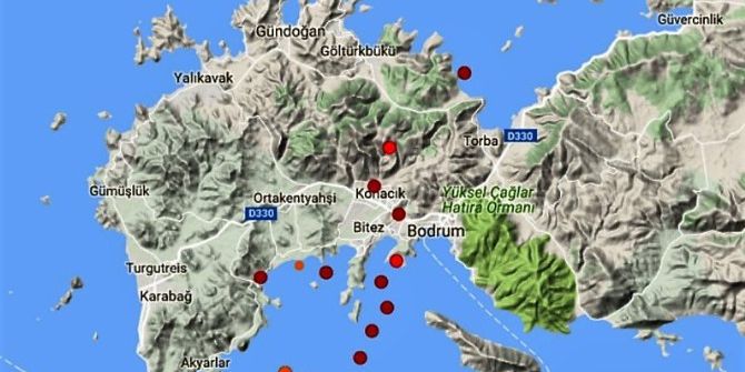 Bodrum 16 Saate 12 Kez Sallandı