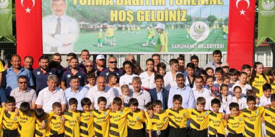 Saruhanlı’da Bin Öğrencilik Yaz Spor Okulu Açıldı