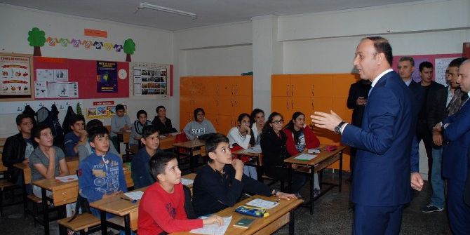 Adıyaman Emniyet Ortaokulu Gece Etütleri Başladı